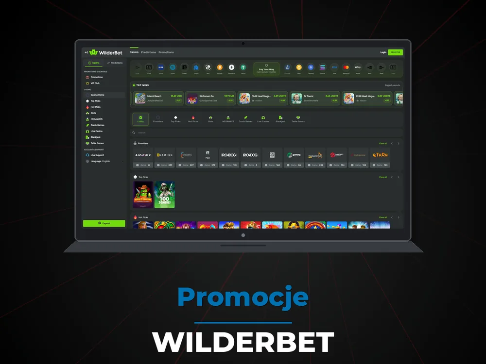 Wilderbet - Promocje