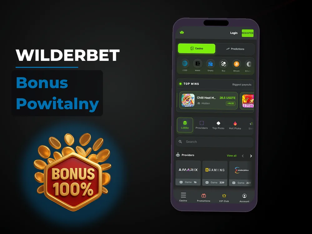 Wilderbet - Bonus Powitalny
