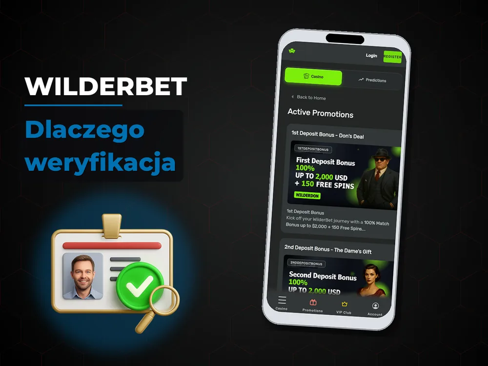 Wilderbet - Dlaczego weryfikacja