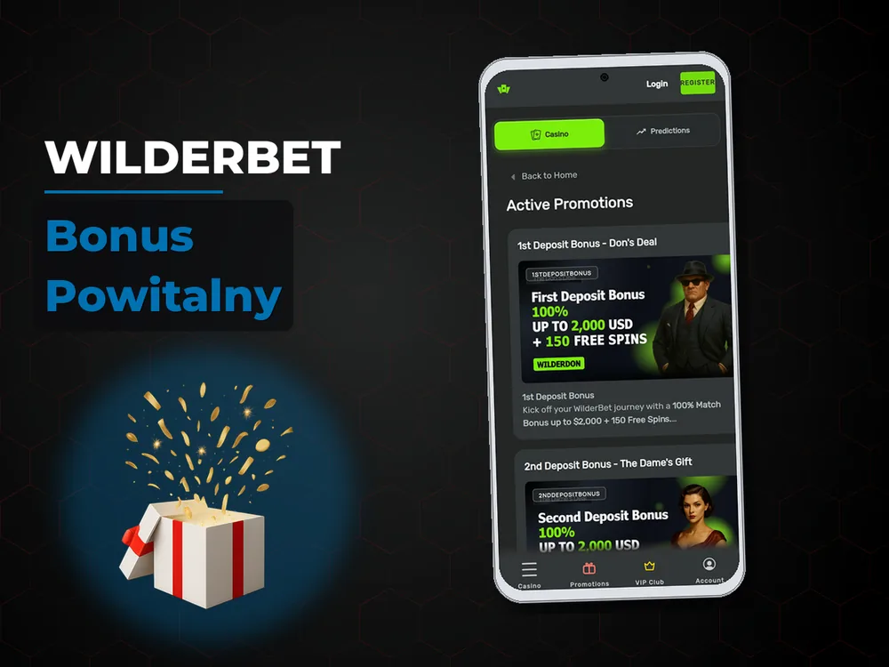 Wilderbet - Bonus Powitalny