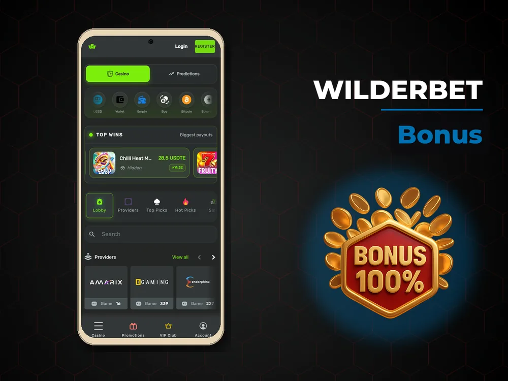 Wilderbet - Bonus