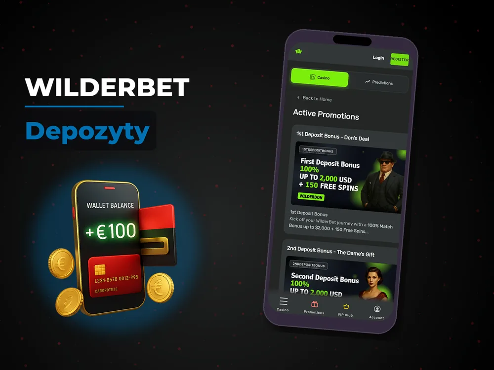 Wilderbet - Depozyty