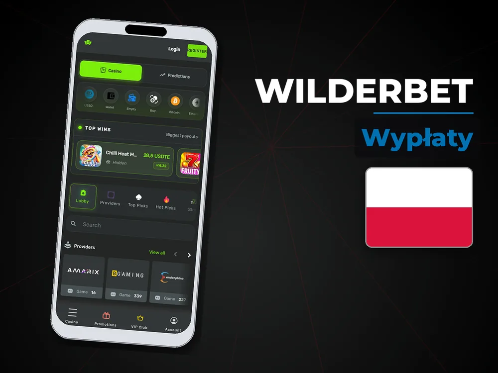 Wilderbet - Wypłaty